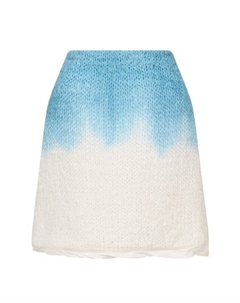 Юбка из шерсти и шелка Bottega veneta