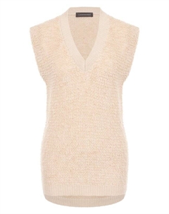 Жилет из шерсти и вискозы Lorena antoniazzi