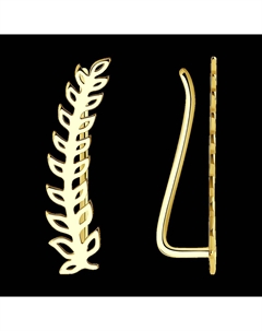 Серьги из желтого золота Sokolov