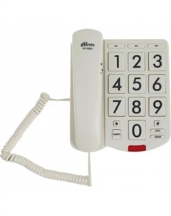 Телефон проводной Ritmix RT-520 слоновая кость