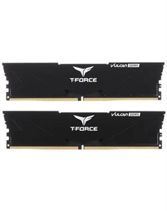 Модуль памяти DDR5 64GB (2*32GB) FLBD564G5600HC36BDC01 T-Force Vulcan PC5-44800 5600MHz CL36 1.30V Black Team group