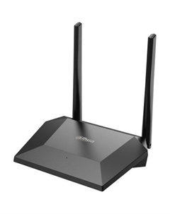 Роутер Dahua DH-N3, Wi-Fi 4, N300, 2.4ГГц, 3 LAN, черный