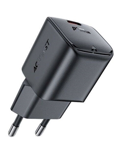 Сетевое зарядное устройство ACEFAST A73, USB-C, 20Вт, 3A, черный Acefast