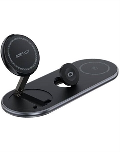 Беспроводное зарядное устройство ACEFAST E19, USB-C, USB-A, 22.5Вт, 3A, черный Acefast