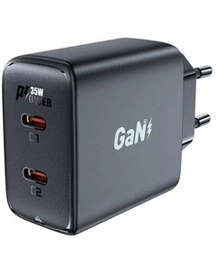 Сетевое зарядное устройство ACEFAST A49, 35Вт, 3A, черный Acefast