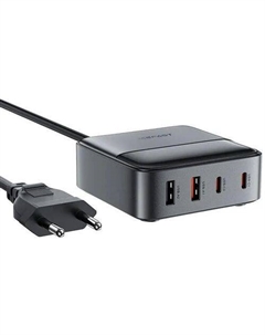 Сетевое зарядное устройство ACEFAST Z6, 2xUSB-A, 2xUSB-C, 65Вт, 5A, черный Acefast