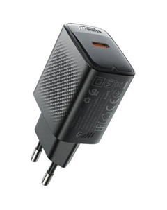 Сетевое зарядное устройство ACEFAST A104, USB-C, 25Вт, 3A, черный Acefast