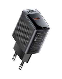 Сетевое зарядное устройство ACEFAST A102, USB-C, 30Вт, 3A, черный Acefast