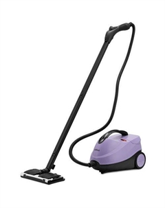 Пароочиститель KitFort КТ-9185, черный/сиреневый Kitfort