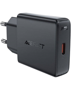 Сетевое зарядное устройство ACEFAST A65, USB-C, 20Вт, 3A, черный Acefast