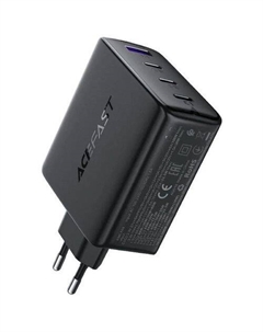 Сетевое зарядное устройство ACEFAST A94, USB-A, 3xUSB-C, 100Вт, 5A, черный Acefast