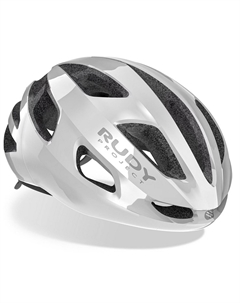 Велошлем шоссейный STRYM Z, WHITE SHINY, 2024, HL820012 Rudy project