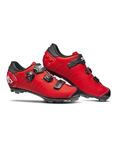 Велотуфли MTB DRAGON 5 SRS Carbon MATT, красный/черный, 2019, CDRAG5CCMATT (Размер: 39) Sidi