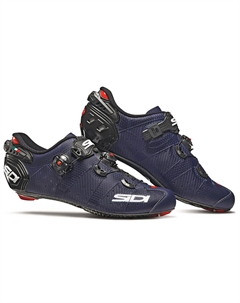 Велотуфли шоссейные WIRE 2 MATT Carbon, синий/черный, 2022-2023, CWIRE2CMATT (Размер: 38.5, Цвет: Синий/черный) Sidi