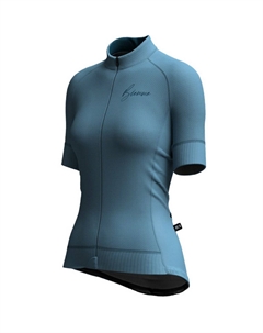 Веломайка HILL Lady, короткий рукав, морская волна, 2024, A12Q2012L (Размер: L, Цвет: Морской волны) Biemme