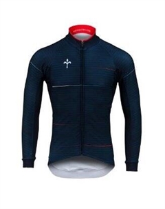 Веломайка длинный рукав Caivo'19, синий, WL279 Blue (Размер: S) Wilier