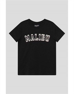 Футболка хлопковая с принтом Ovs