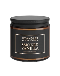 Свеча в банке KOSBR Smoked Vanilla, 100 гр Ucandles