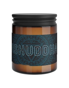 Свеча в банке Chakras Vishudha, 200 гр Ucandles