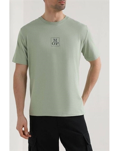Футболка хлопковая с логотипом Marc o'polo