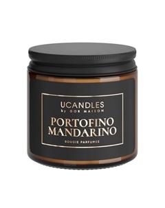 Свеча в банке KOSBR Portofino Mandarino, 100 гр Ucandles