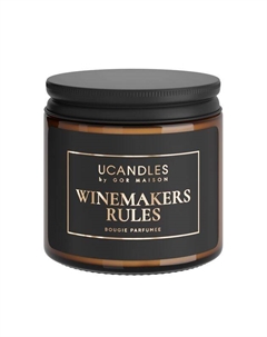 Свеча в банке KOSBR Winemakers Rules, 100 гр Ucandles