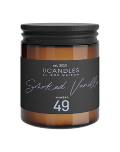 Свеча в банке Smoked Vanilla, 200 гр Ucandles