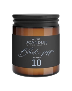 Свеча в банке Black Pepper, 200 гр Ucandles