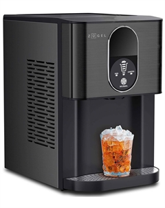 Льдогенератор ZIM2501 черный Zugel