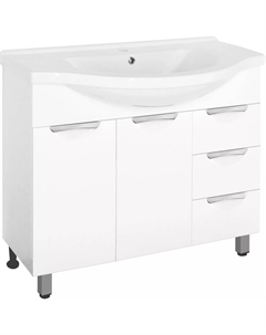 Тумба под раковину Жасмин 100 белая Style line