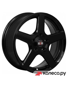 Литой диск M62 6x15/4*100 D60.1 ET37 BLACK Alcasta