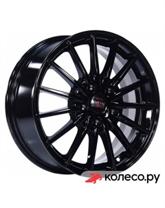 Литой диск M60 6.5x16/5*105 D56.6 ET38 BLACK Alcasta