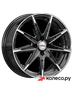 Литой диск Хит 6x16/4*100 D60.1 ET45 Блэк-джек Ifree