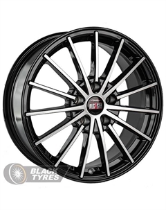 Литой диск M60 7x17/5x110 D65.1 ET39, Черные Alcasta