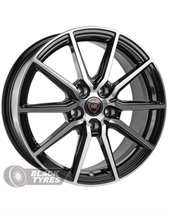 Литой диск R-03 6.5x16/5x105 D56.6 ET38, Черные Nz