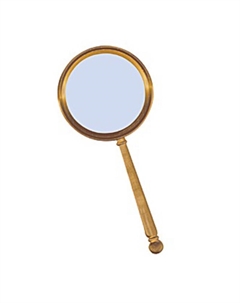 Лупа ручная круглая Kromatech 72967, 5х, 75 мм, в металлической оправе (YT80763) Kromatech (кроматек)