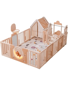 Детский манеж DeLuxe House Camel 150x180 Unix kids