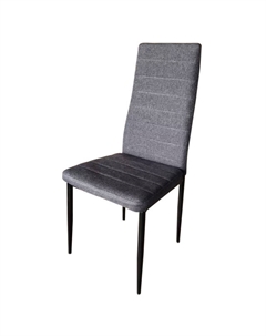 Стул COMFY 420х400х960мм ткань/металл серый Нет марки