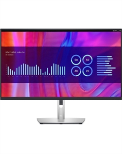 Монитор 31.5" P3223DE IPS, 2560x1440 (16:9), 350кд/м2, 5мс, 178°/178°, HDMI, DisplayPort, USB Type-C, USB-Hub, черный/серебристый (210-BDGB) Dell