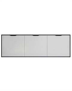 Экран для ванны фронтальный 1Marka Grunge Loft МДФ 180х55 см белый откидной (GL180IceWhite) 1marka