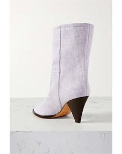 Джинсовые ботильоны Rouxa, сиреневый Isabel marant