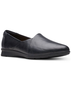 Женские слипоны Jenette Grace, черный Clarks