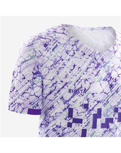 ФУТБОЛЬНАЯ ФУТБОЛКА VIRALTO ДЛЯ ДЕВОЧКИ, цвет purpura Kipsta