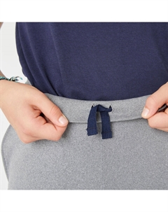 Брюки тренировочные детские синтетические дышащие - S500 светло-серые, цвет blau Domyos