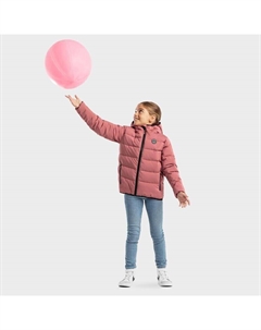 Детская непромокаемая стеганая куртка для девочек Mist-G Pink Siroko