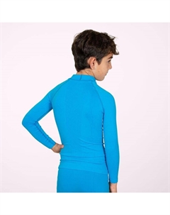 Детская термофутболка с длинными рукавами Синяя, цвет azul Ho soccer