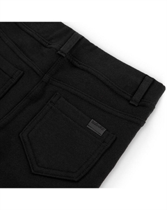 Эластичные треккинговые брюки для девочек, черные Boboli