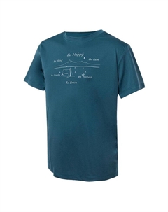 Детская футболка с коротким рукавом Tentow синяя, цвет azul Trangoworld