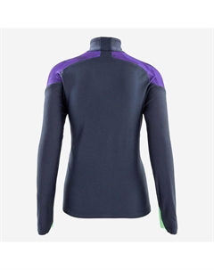 Детская футбольная толстовка на молнии - Viralto Alpha синий/фиолетовый, цвет blau Kipsta