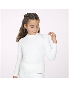 Детская термофутболка с длинными рукавами Белая, цвет blanco Ho soccer